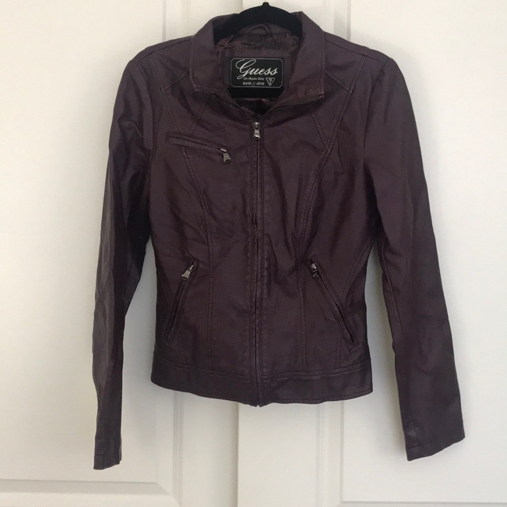 Guess Merlot moto jacket